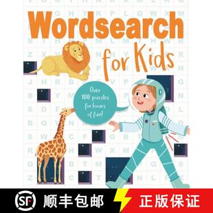 100 Kids Puzzles Fun Wordsearch 4周达 9781839406188 for Hours Over