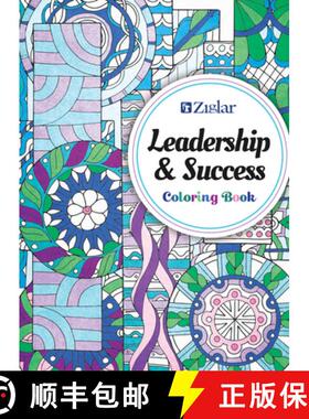 【3-4周达】Zig Ziglar's Leadership & Success: Coloring Book [9781641462907]