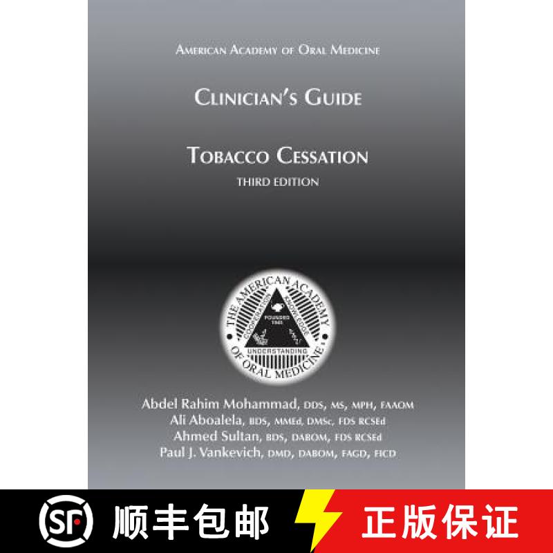 【3-4周达】Clinician's Guide to Tobacco Cessation, 3rd Ed [9781936176496]