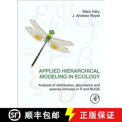 【3-4周达】精装 Applied Hierarchical Modeling in Ecology: Analysis of Distribution, Abundance and Spe... [9780128013786]