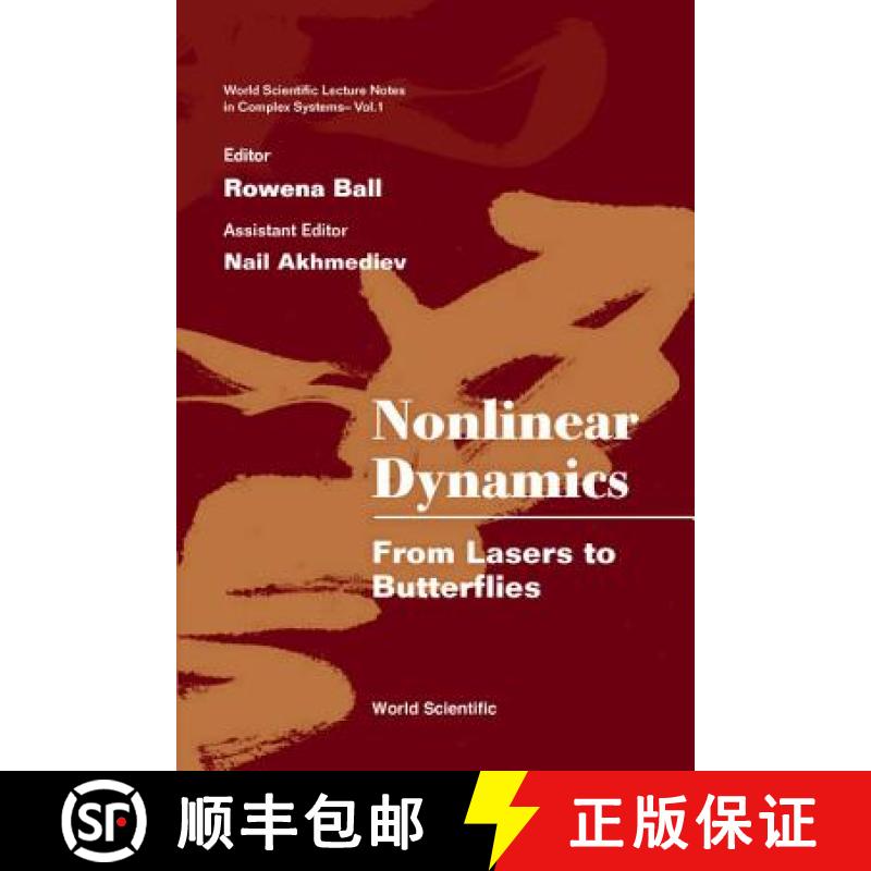 【3-4周达】Nonlinear Dynamics: From Lasers to Butterflies: Selected Lectures from the 15th Canberra I... [9789812383204]