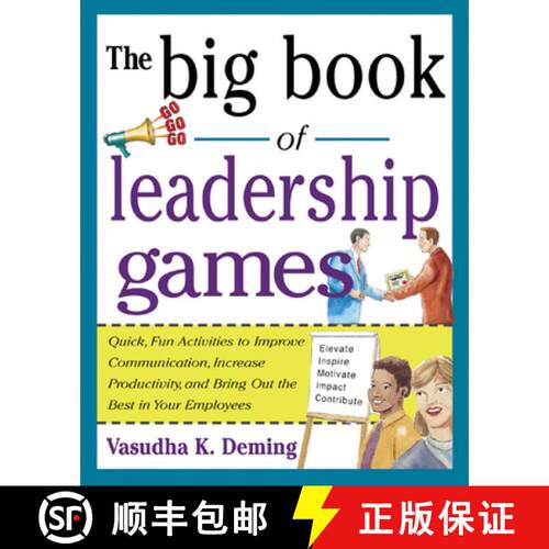 【3-4周达】Big Book of Leadership Games: Quick, Fun Activities to Improve Communication, Increase Pro... [9780071435253]