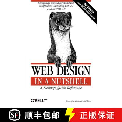【3-4周达】Web Design in a Nutshell 3e: A Desktop Quick Reference [9780596009878]