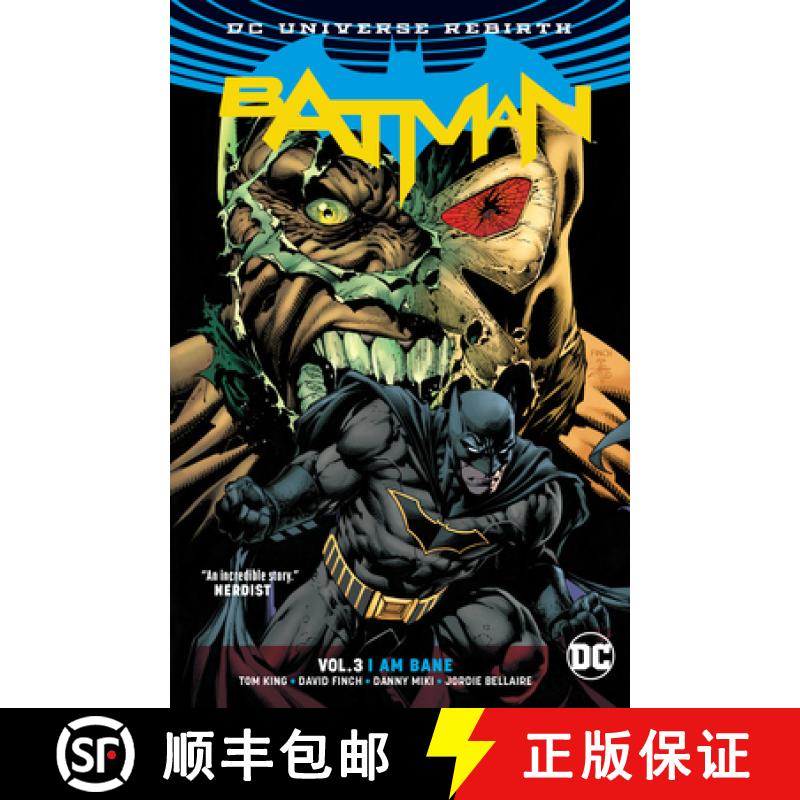 【3-4周达】Batman Vol. 3: I Am Bane (2024 Edition) [9781779528056]
