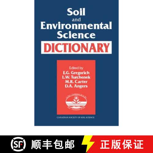 【3-4周达】精装 Soil and Environmental Science Dictionary [9780849331152]