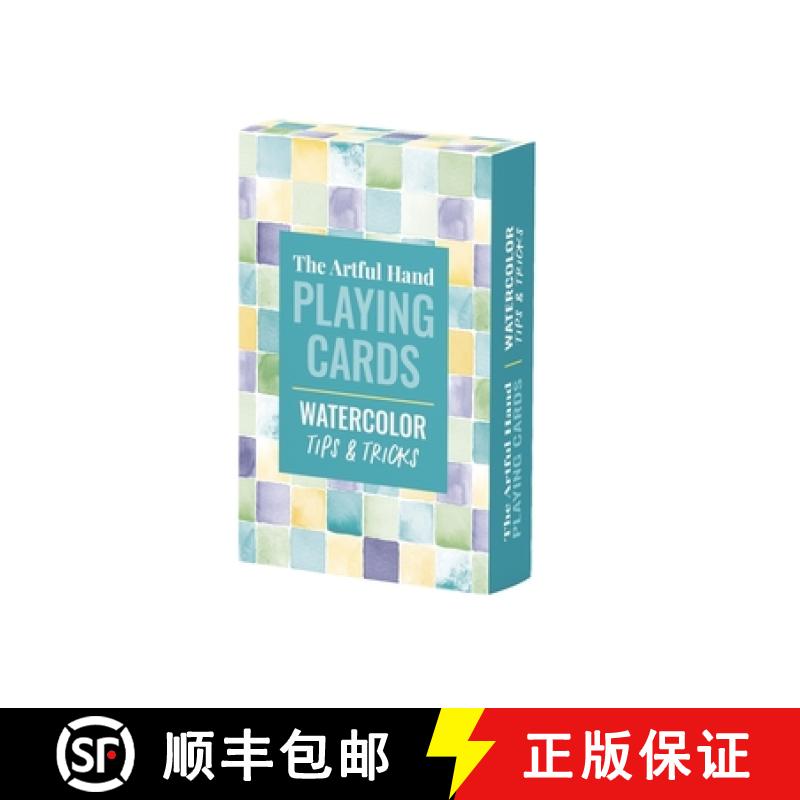 【3-4周达】The Artful Hand Playing Cards: Watercolor Tips & Tricks: Watercolor Tips & Tricks [9781446316313]