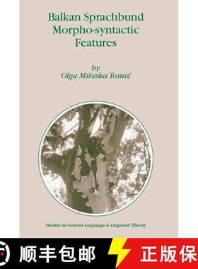 【3-4周达】Balkan Sprachbund Morpho-Syntactic Features [9781402044878]