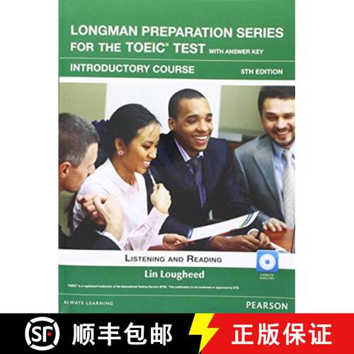 【3-4周达】Longman Preparation Series for the Toeic Test: Introduction + CD with Answer Key [9780134513164]