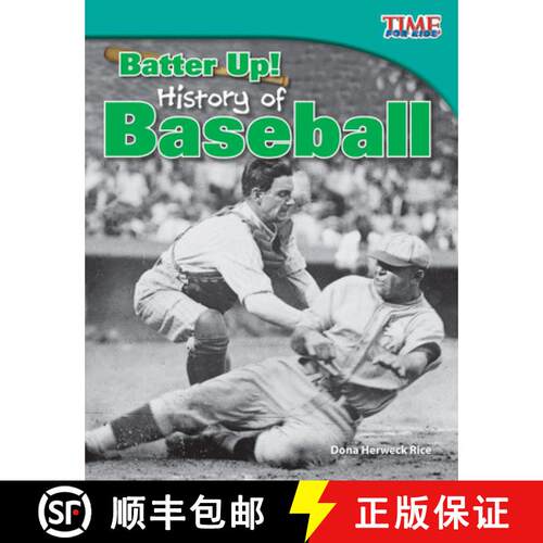 【3-4周达】Batter Up! History of Baseball (Fluent Plus) [9781433336799]