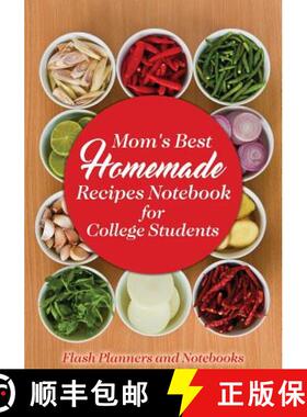 【3-4周达】Mom's Best Homemade Recipes Notebook for College Students [9781683778103]