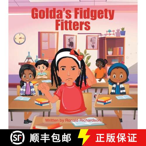 【3-4周达】Golda's Fidgety Fitters [9781665707732]