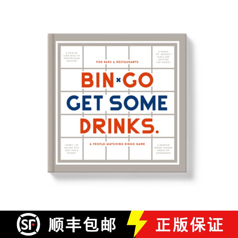 【3-4周达】Bin-go Get A Few Drinks Bingo Book [9780735377073]