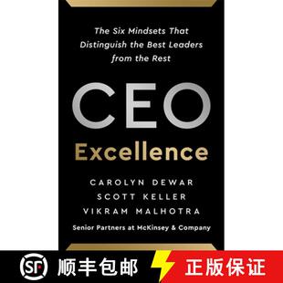 【3-4周达】卓越CEO 英版精装 CEO Excellence: The Six Mindsets That Distinguish the Best Leaders from t... [9781529388114]