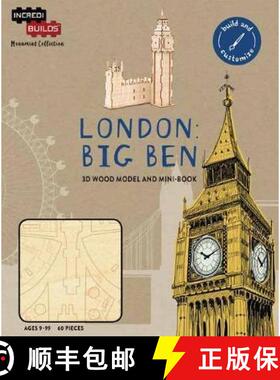 【3-4周达】IncrediBuilds Monument Collection: London: Big Ben [9781682981887]