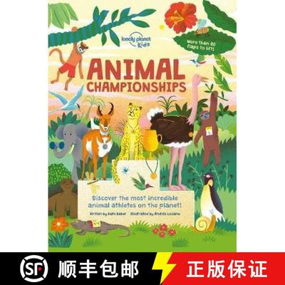 【3-4周达】Lonely Planet Kids Animal Championships [9781788689281]
