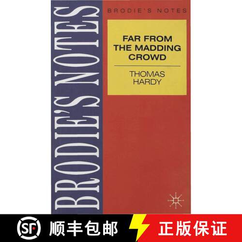 【3-4周达】Hardy: Far from the Madding Crowd [9780333581186]