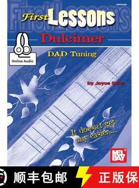 【3-4周达】FIRST LESSONS DULCIMER BK AUD [9780786687497]