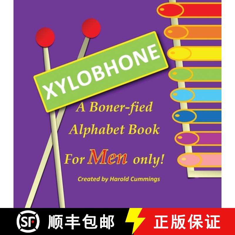 【3-4周达】Xylobhone A Boner-fied Alphabet Book for Men Only [9798990376113]
