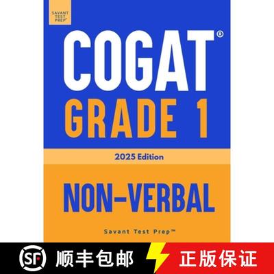 【3-4周达】COGAT Grade 1 Non-Verbal: Three Practice Tests - Level 7 [9798998826443]