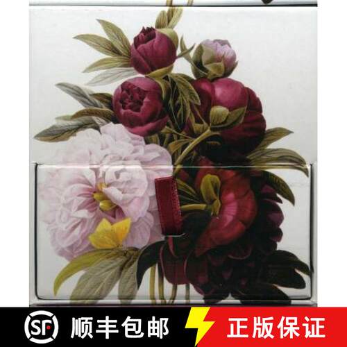 【3-4周达】精装 Memo Block: Redoute Peony: High-quality block of notepapers in a presentation cube bo... [9780754832058]