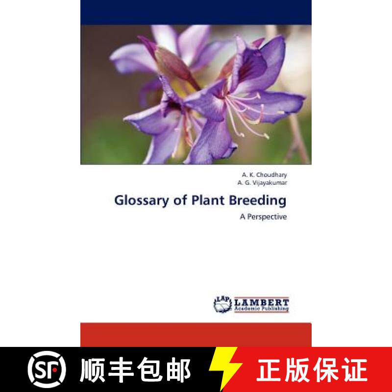 预订 Glossary of Plant Breeding [9783659210396]