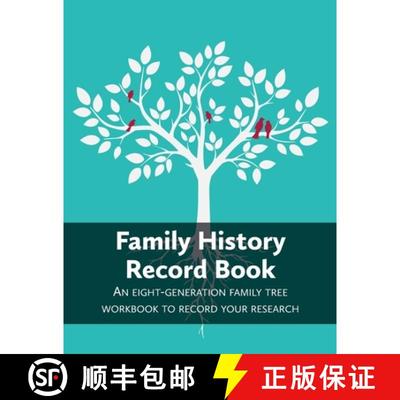 预订 Family History Record Book: An 8-generation family tree workbook to record your research [9781905315314]