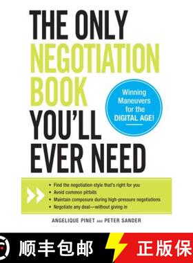 【3-4周达】Only Negotiation Book You'll Ever Need: Find the negotiation style that's right for you, A... [9781440560729]