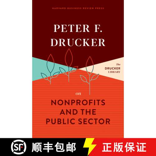 【3-4周达】精装 Peter F. Drucker on Nonprofits and the Public Sector [9781633699571]