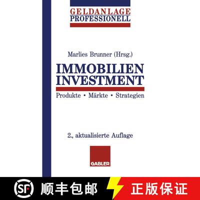 【3-4周达】Immobilien Investment : Produkte · Märkte · Strategien (2. Auflage 1997) [9783409241465]