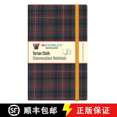 【3-4周达】Cameron of Erracht: Waverley Scotland Large Tartan Commonplace Notebook [9781849345125]