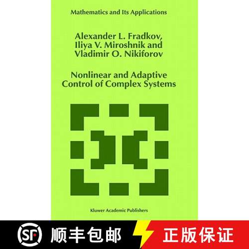 【3-4周达】Nonlinear and Adaptive Control of Complex Systems [9780792358923]