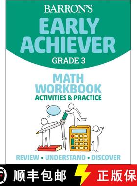 【3-4周达】Barron's Early Achiever: Grade 3 Math Workbook Activities & Practice [9781506281551]