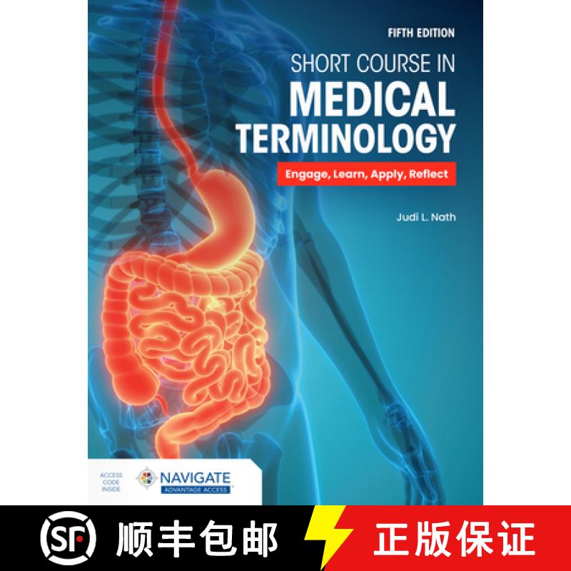 【2-3周达】Short Course in Medical Terminology with Navigate Advantage Access [9781284272680]
