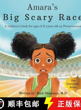 预订 Amara's Big Scary Race: A children's book for ages 5-9 years old on Perseverance [9798218445812]