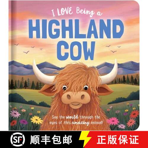 【3-4周达】I Love Being a Highland Cow: Padded Board Book: Picture Storybook [9780655245193]
