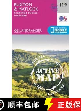 【3-4周达】Buxton & Matlock, Chesterfield, Bakewell & Dove Dale [9780319474426]