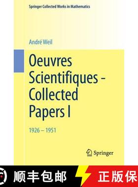 【3-4周达】Oeuvres Scientifiques - Collected Papers I : 1926-1951 [9783662452561]