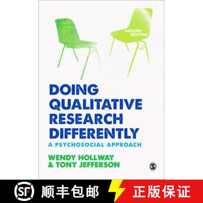 【3-4周达】Doing Qualitative Research Differently: A Psychosocial Approach (Second Edition) [9781446254929]