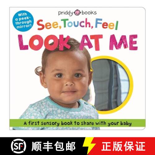 【3-4周达】See, Touch, Feel Look At Me : With a peek-through mirror! [9781916745292]
