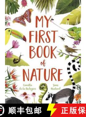 【3-4周达】My First Book of Nature: With 4 sections and wipe-clean spotting cards [9781787417144]
