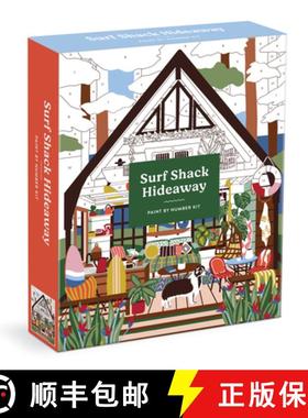 【3-4周达】Surf Shack Hideaway 11 x 14 Paint By Number Kit [9780735376427]
