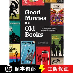 【3-4周达】Good Movies as Old Books : Films Reimagined as Vintage Book Covers [9781797232195]