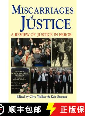 【3-4周达】Miscarriages of Justice (a Review of Justice in Error) [9781854316875]