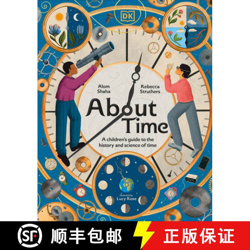 【3-4周达】About Time: A Children's Guide to the History and Science of Time [9780593965221]
