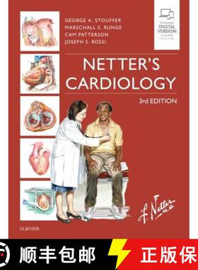 【3-4周达】Netter's Cardiology [9780323547260]