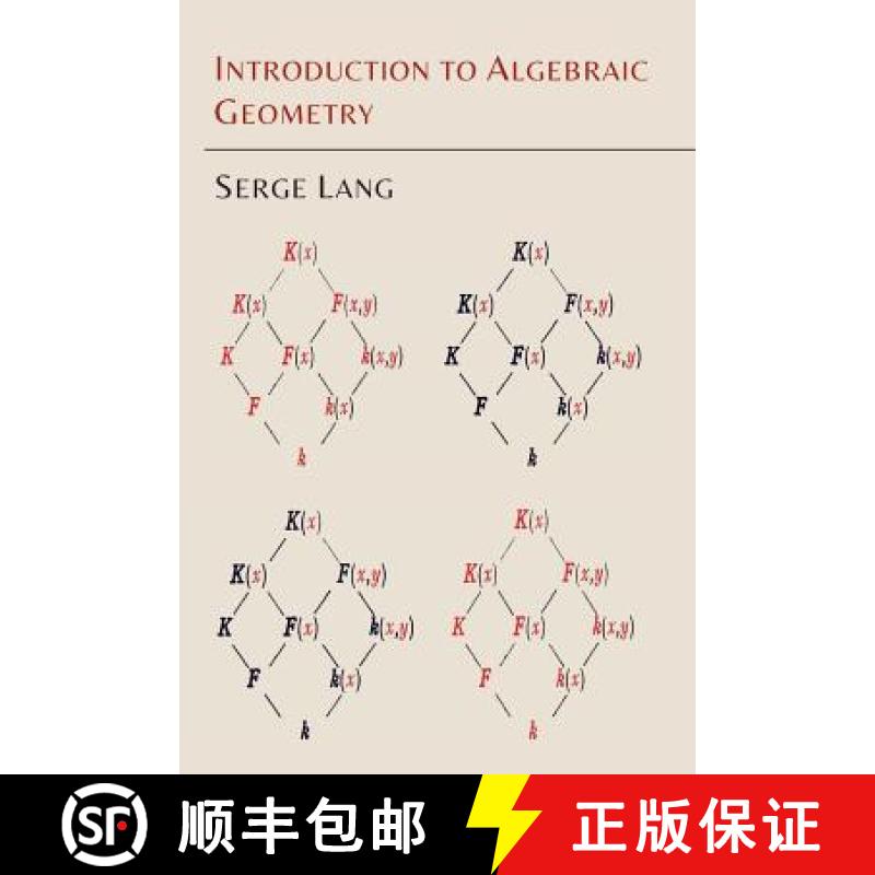 【3-4周达】Introduction to Algebraic Geometry [9781614276272]