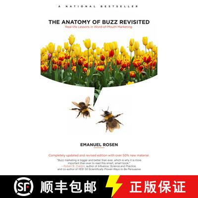 【3-4周达】The Anatomy of Buzz Revisited: Real-life Lessons in Word-of-Mouth Marketing [9780385526326]