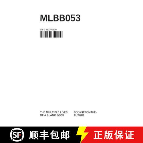 【3-4周达】The Multiple Lives of a Blank Book [9780957350939]