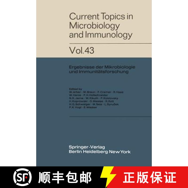 【3-4周达】Current Topics in Microbiology and Immunology : Ergebnisse der Mikrobiologie und Immunitä... [9783642461200]