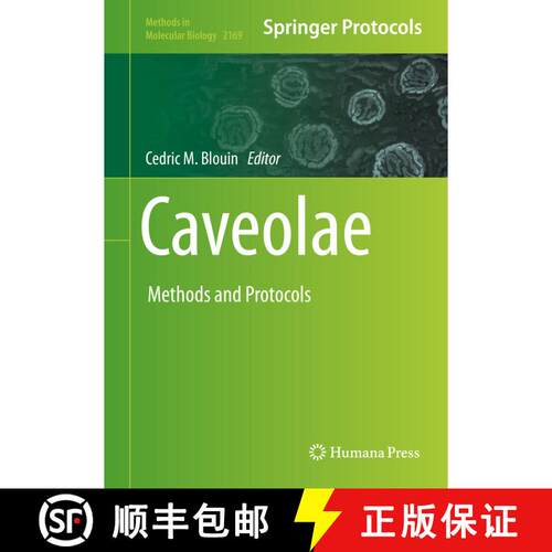 【3-4周达】精装 Caveolae: Methods and Protocols [9781071607312]